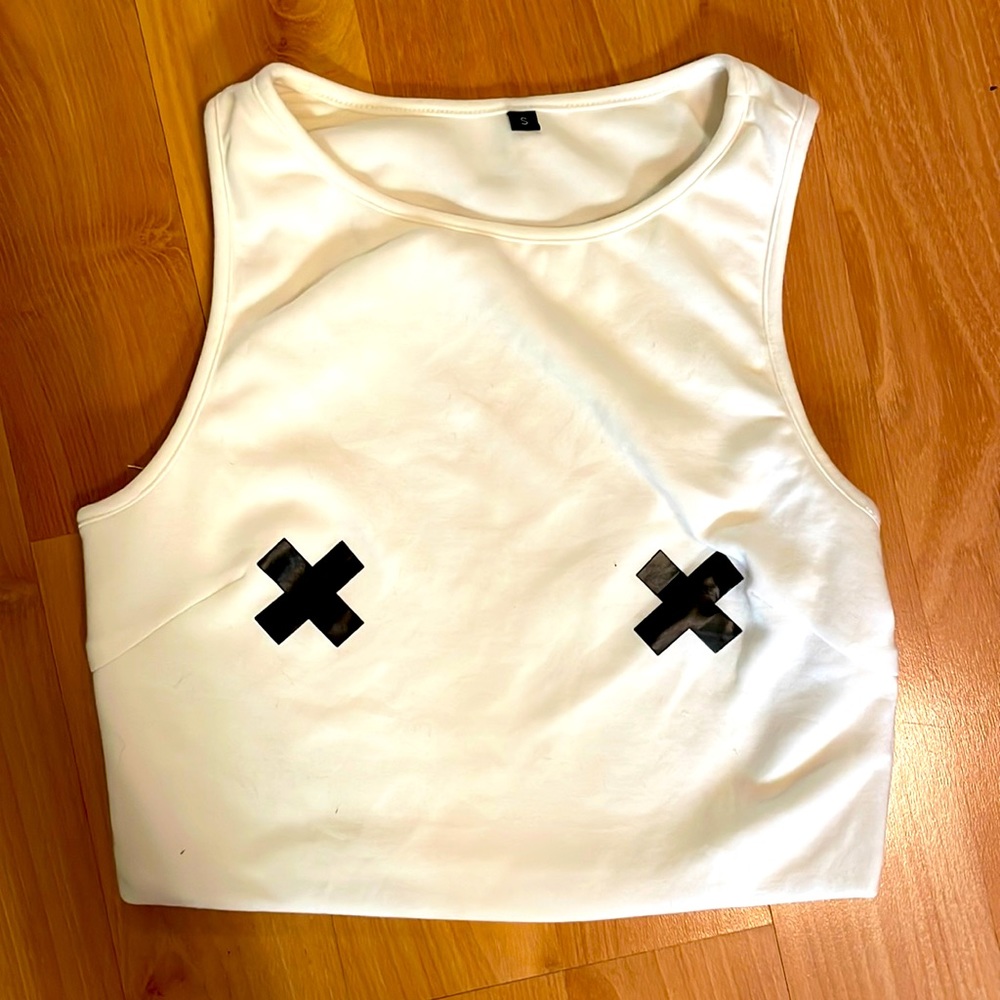Creatures of xix crop top NWOT